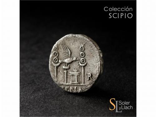 IMPERIO ROMANO. Denario. Acuñada el 68-69 d.C. GUERRAS CIVIL