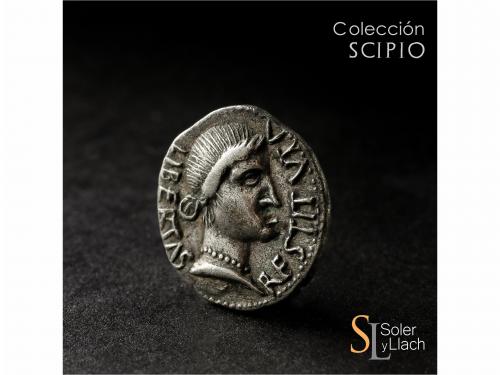 IMPERIO ROMANO. Denario. Acuñada el 68-69 d.C. GUERRAS CIVIL