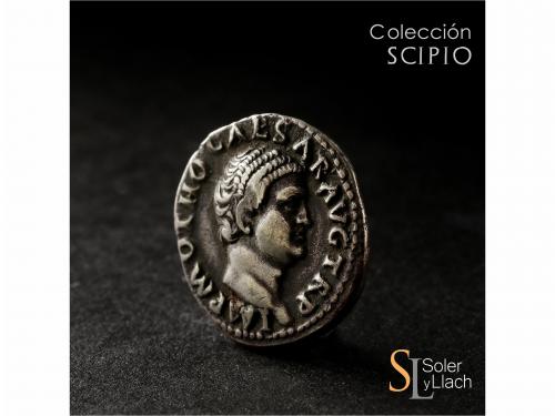 IMPERIO ROMANO. Denario. Acuñada el 69 d.C. OTÓN. Anv.: IMP.