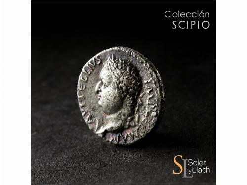 IMPERIO ROMANO. Denario. Acuñada el 69 d.C. VITELIO. TARRACO