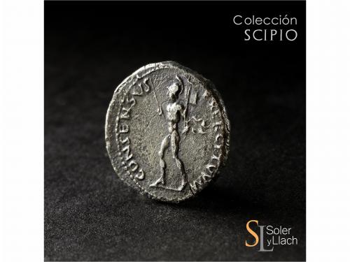 IMPERIO ROMANO. Denario. Acuñada el 69 d.C. VITELIO. TARRACO