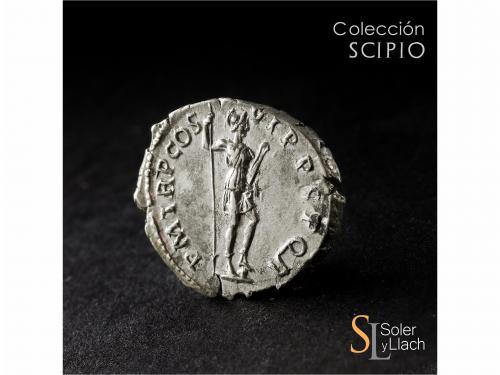 IMPERIO ROMANO. Denario. Acuñada el 114-117 d.C. TRAJANO. An