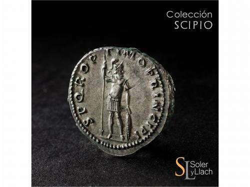 IMPERIO ROMANO. Denario. Acuñada el 103-104 d.C. TRAJANO. An