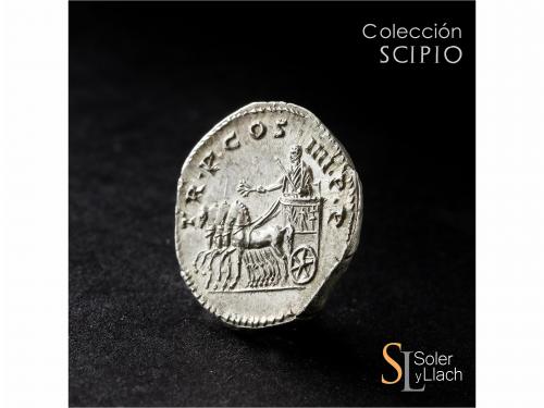 IMPERIO ROMANO. Denario. Acuñada el 101-102 d.C. TRAJANO. An