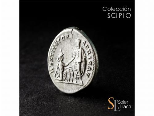 IMPERIO ROMANO. Denario. Acuñada el 134-138 d.C. ADRIANO. An