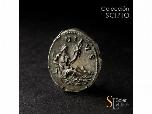 IMPERIO ROMANO. Denario. Acuñada el 134-138 d.C. ADRIANO. An