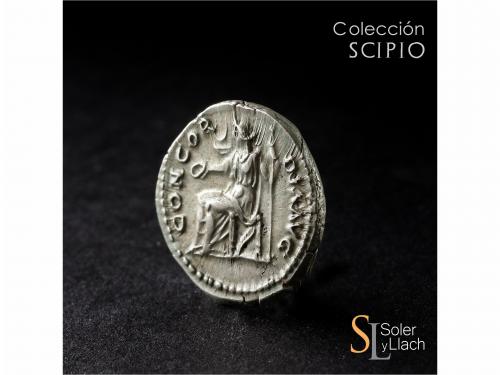 IMPERIO ROMANO. Denario. Acuñada el 128-137 d.C. SABINA. Anv