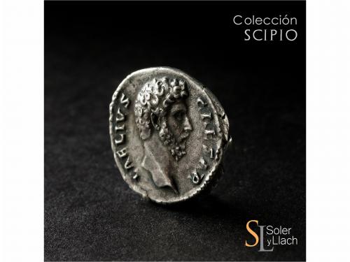 IMPERIO ROMANO. Denario. Acuñada el 137 d.C. AELIO. Anv.: L.