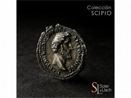 IMPERIO ROMANO. Denario. Acuñada el 138 d.C. ANTONINO PÍO. A