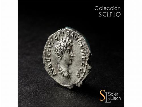 IMPERIO ROMANO. Denario. Acuñada el 140 d.C. ANTONINO PÍO y 