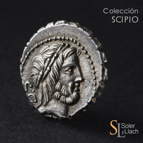 REPÚBLICA ROMANA. Denario. 83-82 a.C. ANTONIA. Q. Antonius