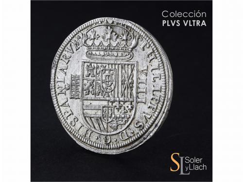 FELIPE II. 8 Reales. 1591/0. SEGOVIA. Anv.: Acueducto vertic