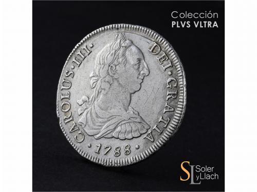 CARLOS III. 8 Reales. 1788. SANTIAGO. D.A. 26,74 grs. Pequeñ