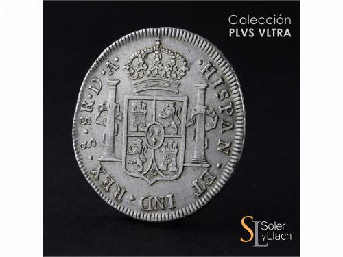 CARLOS III. 8 Reales. 1788. SANTIAGO. D.A. 26,74 grs. Pequeñ