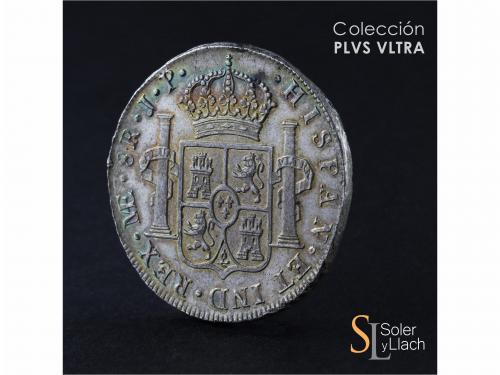 CARLOS IV. 8 Reales. 1808. LIMA. J.P. 27,39 grs. Cordoncillo