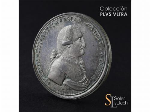 CARLOS IV. 8 Reales. 1789. MÉXICO. 27,06 grs. Proclamación c