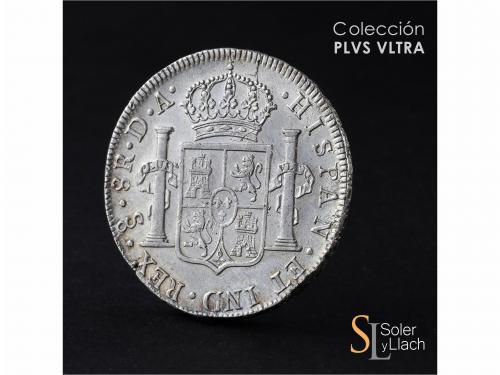 CARLOS IV. 8 Reales. 1799. SANTIAGO. D.A. 26,88 grs. Brillo 