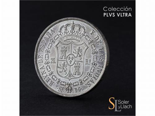 ISABEL II. 20 Reales. 1834. MADRID. D.G. 27 grs. Departament