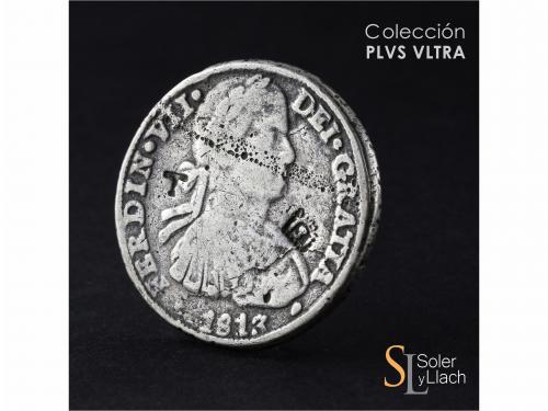 FERNANDO VII. 8 Reales. 1813. CHIHUAHUA. R.P. 29,07 grs. Fun
