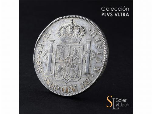 FERNANDO VII. 8 Reales. 1808. GUATEMALA. M. 26,89 grs. Busto