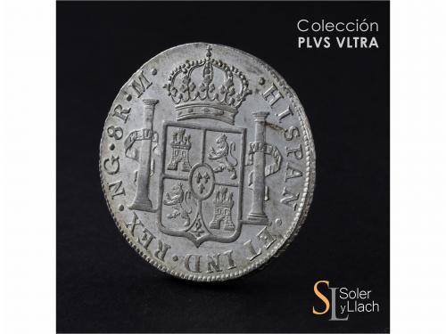 FERNANDO VII. 8 Reales. 1820. GUATEMALA. M. 26,94 grs. Pleno