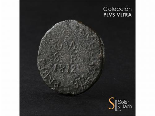 FERNANDO VII. 8 Reales. 1812. HUAUTLA. 18,29 grs. AE. Acuñad