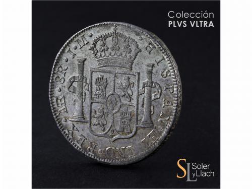 FERNANDO VII. 8 Reales. 1824. LIMA. J.M. 27,15 grs. Pieza ti