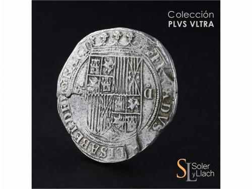 REYES CATÓLICOS. 8 Reales. SEGOVIA. Anv.: VIII roel encima -