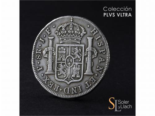 FERNANDO VII. 8 Reales. 1811. POPAYÁN. J.F. 26,79 grs. Busto