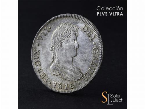 FERNANDO VII. 8 Reales. 1815. SANTIAGO. F.J. 26,83 grs. Prec