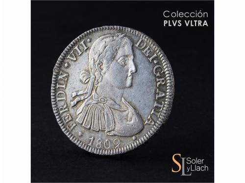 FERNANDO VII. 8 Reales. 1809. MÉXICO. T.H. 26,88 grs. Pleno 