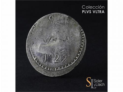 FERNANDO VII. 8 Reales. 1822. VALDIVIA (Chile). 9,68 grs. Ve