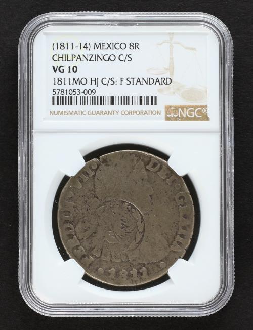 FERNANDO VII. 8 Reales. 1811. MÉXICO. H.J. 19,87 grs. AR fun