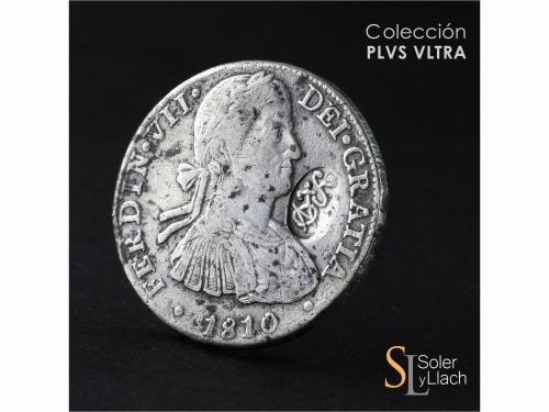 FERNANDO VII. 8 Reales. 1810. MÉXICO. H.J. 26,38 grs. AR fun