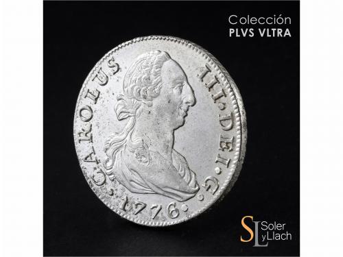 CARLOS III. 8 Reales. 1776. SEVILLA. C.F. 26,9 grs. Levísima