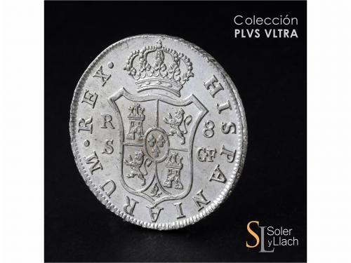 CARLOS III. 8 Reales. 1776. SEVILLA. C.F. 26,9 grs. Levísima