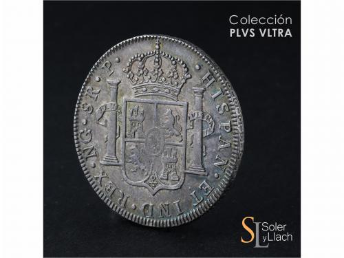 CARLOS III. 8 Reales. 1781. GUATEMALA. P. 26,92 grs. Acuñaci