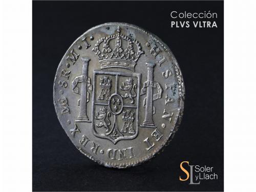 CARLOS III. 8 Reales. 1786. LIMA. M.I. 26,95 grs. Leves rayi