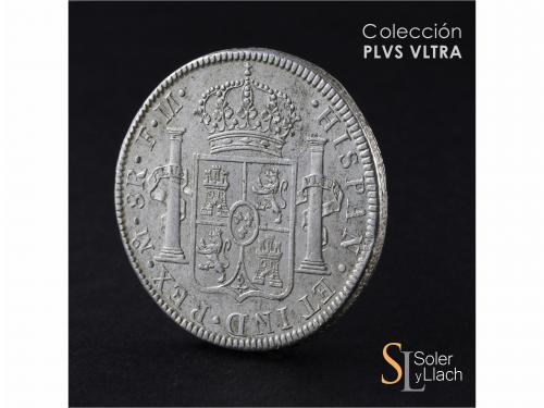 CARLOS III. 8 Reales. 1777. MÉXICO. F.M. 26,89 grs. Levísima