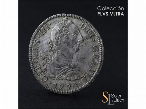 CARLOS III. 8 Reales. 1778. MÉXICO. F.F. 26,96 grs. Preciosa