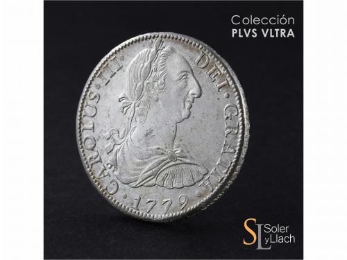 CARLOS III. 8 Reales. 1779. MÉXICO. F.F. 26,98 grs. Brillo o