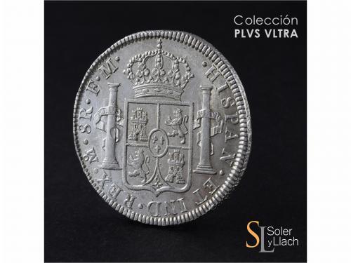 CARLOS III. 8 Reales. 1784. MÉXICO. F.M. 26,92 grs. Acuñació