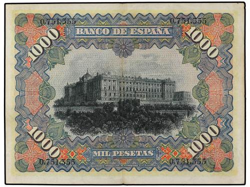 BANCO DE ESPAÑA. 1.000 Pesetas. 15 Julio 1907. Palacio Real 