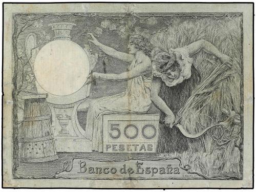 BANCO DE ESPAÑA. 500 Pesetas. 19 Octubre 1903. Mercurio Alad