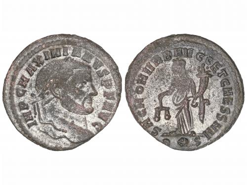 IMPERIO ROMANO. Lote 4 monedas Follis. Acuñadas el 295-305 d