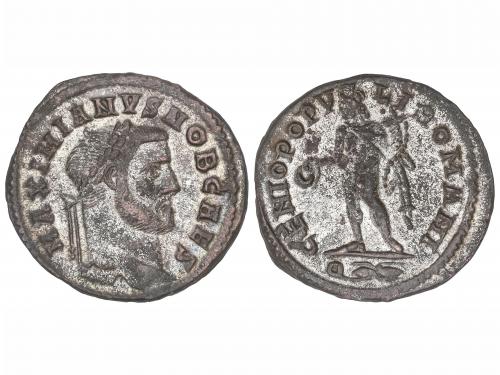 IMPERIO ROMANO. Lote 5 monedas Follis. Acuñadas el 299-313 d