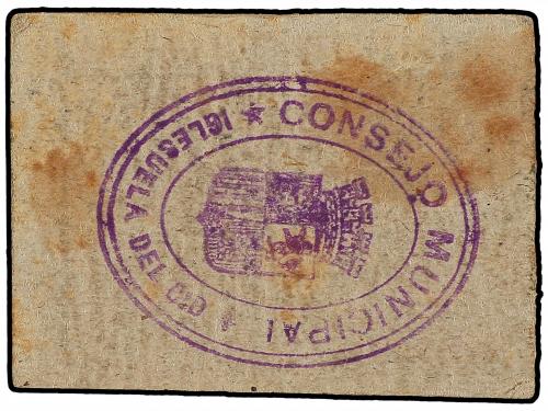 ARAGÓN-FRANJA DE PONENT. 1 Peseta. C.M. IGLESUELA DEL CID (T