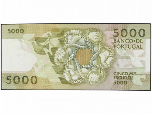 BILLETES EXTRANJEROS. 5.000 Escudos. 12 Febrero 1987. PORTUG
