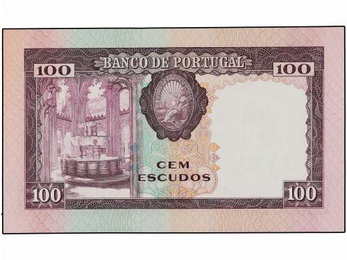 BILLETES EXTRANJEROS. 100 Escudos. 19 Diciembre 1961. PORTUG