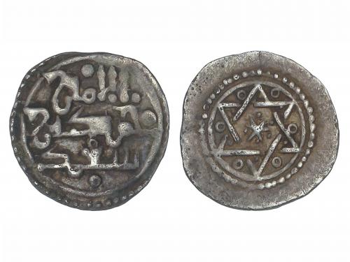 TAIFAS ALMORÁVIDES. 1/2 Quirate. MUHAMMAD BEN SA'D. 0, 47 gr